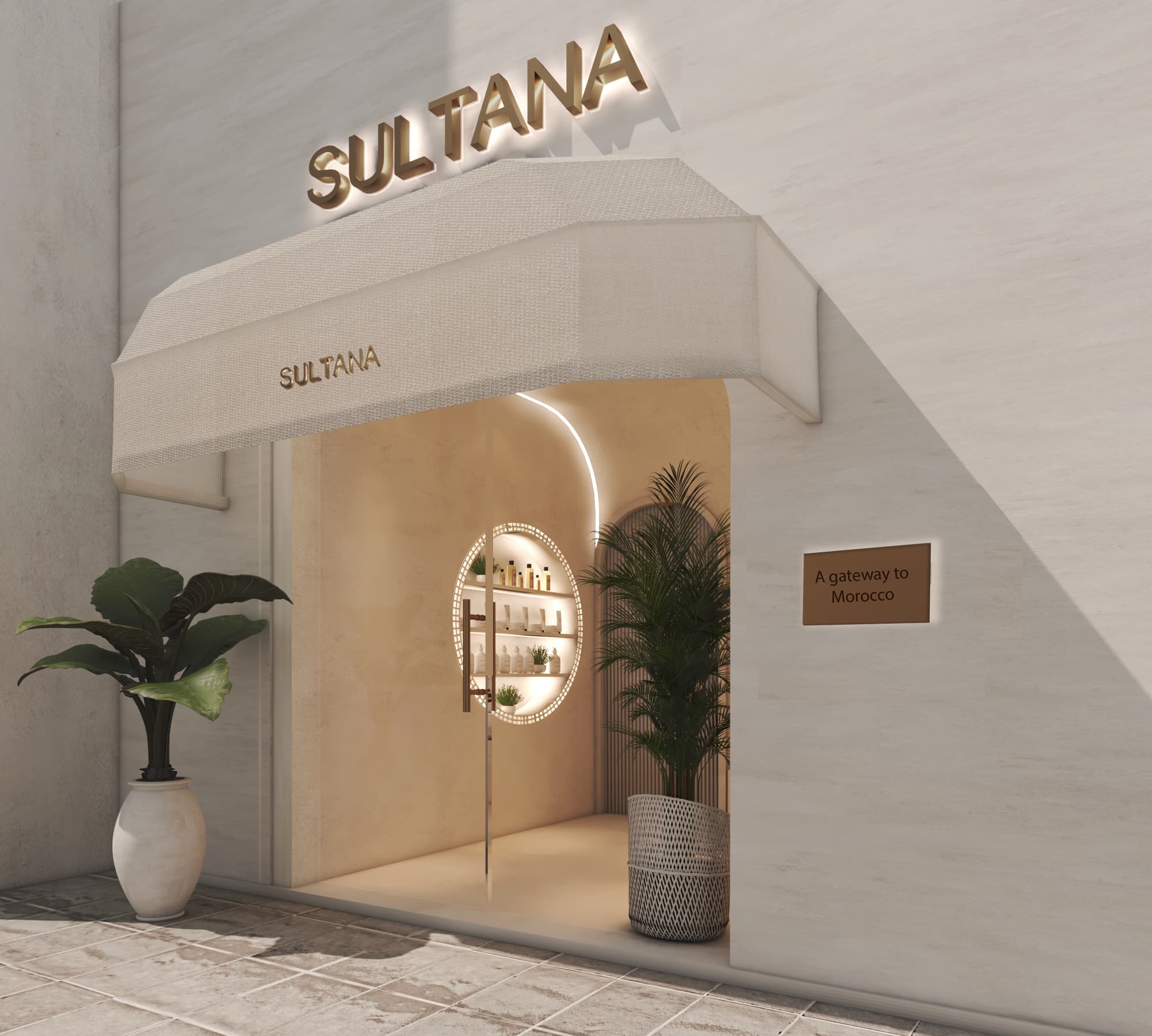 Sultana Spa Shopfront